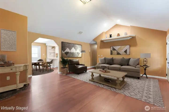 Living Room - Virtually Staged