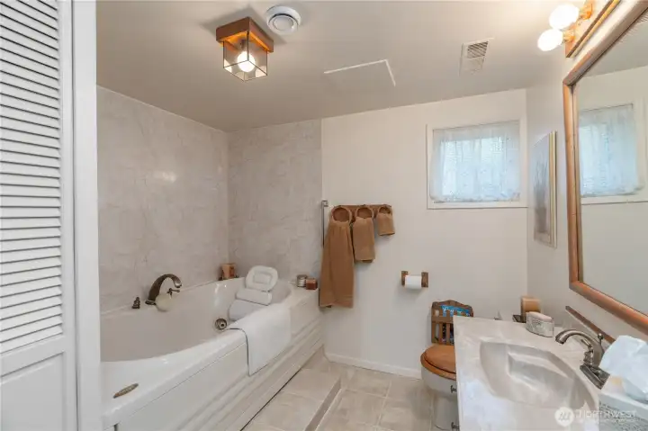 basement  guest bath