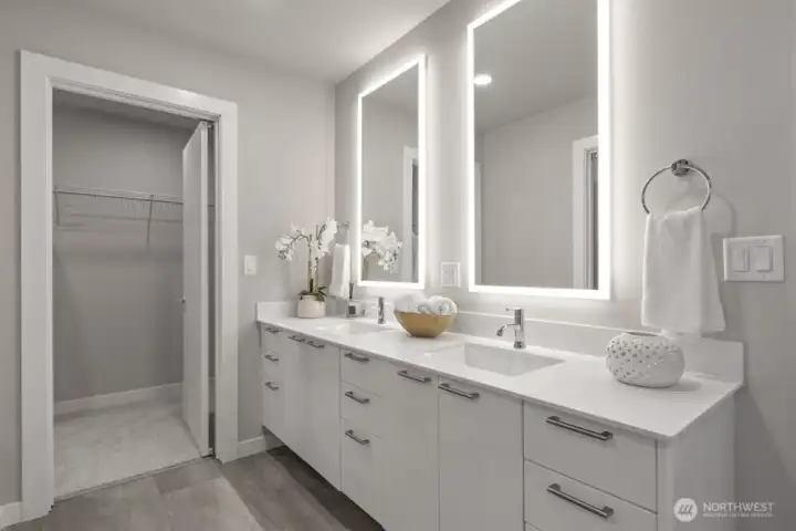 Photos of Model home. Not actual home.