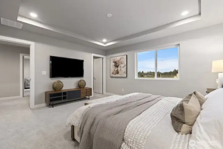 Photos of Model home. Not actual home.