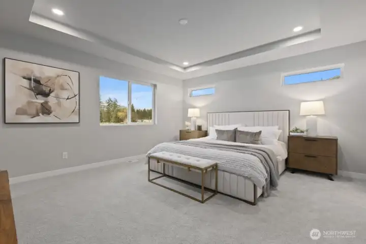 Photos of Model home. Not actual home.