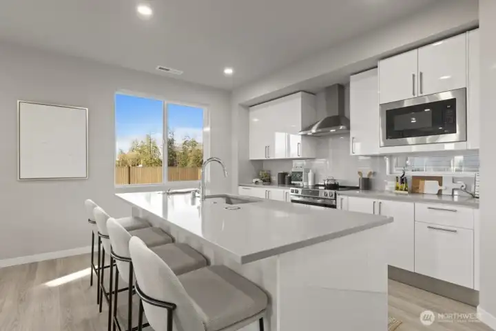 Photos of Model home. Not actual home.