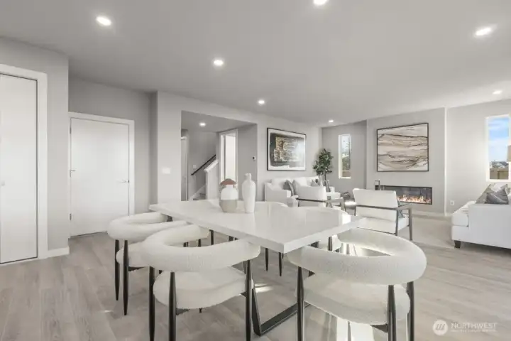 Photos of Model home. Not actual home.