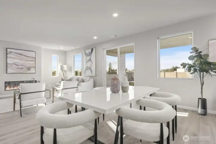 Photos of Model home. Not actual home.