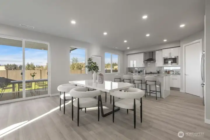 Photos of Model home. Not actual home.