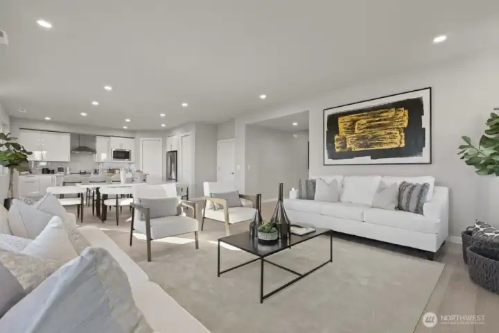 Photos of Model home. Not actual home.