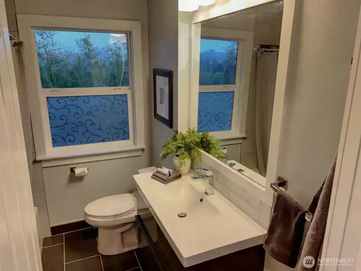 Main floor bathroom.