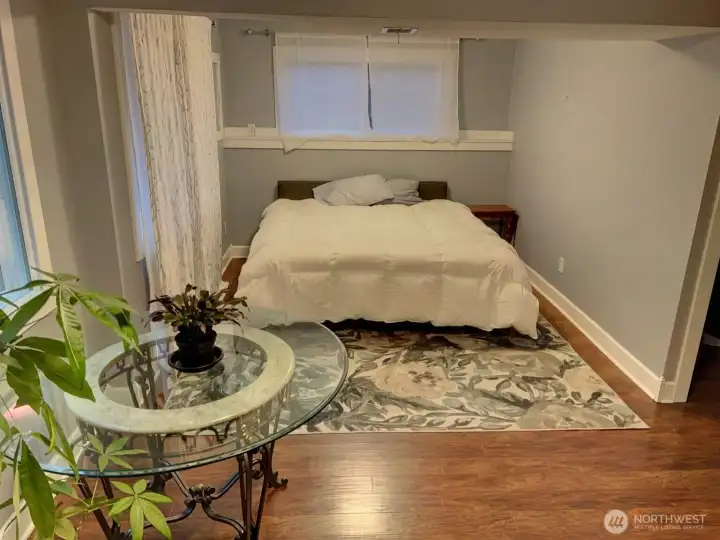 Lower level living space. Owner used lower level as primary suite.