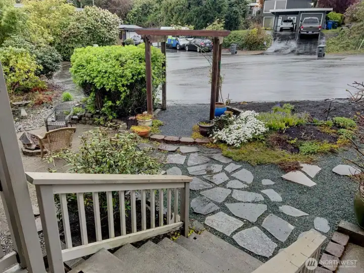 View from front door.