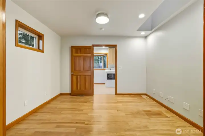 Main floor office right off of the Bonus & utility rooms…