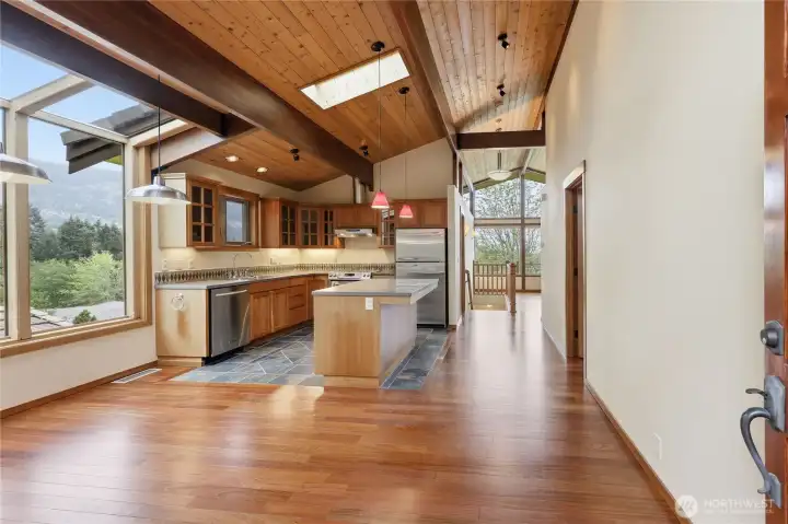 Main Floor Dining/Kitchen