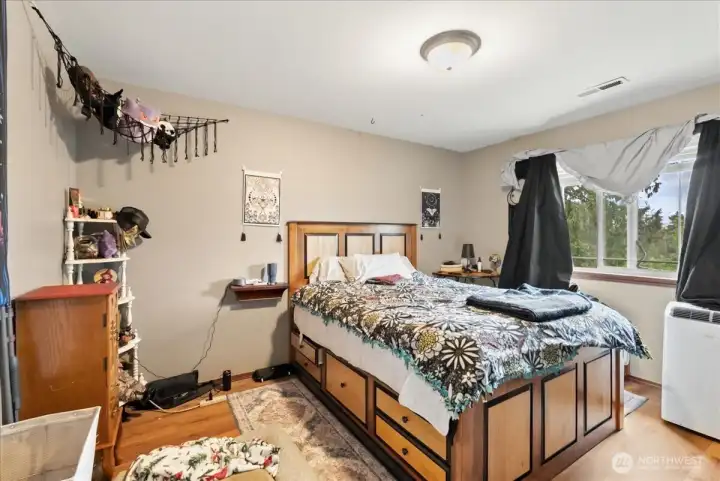 1st bedroom with tons of natural light.