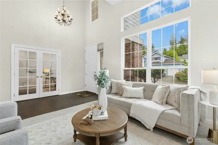 Light-filled great room ideal for everyday living