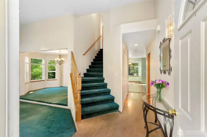 Let's go upstairs!