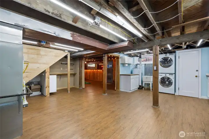 Laundry area