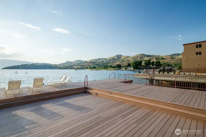 Community dock is a great place to relax and enjoy the gorgeous scenery all around. Community dock is a great place to relax and enjoy the gorgeous scenery all around.