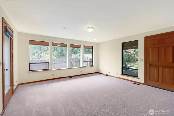 Large, bright office