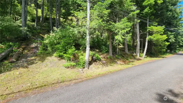 Nice cross cut driveway already prepped