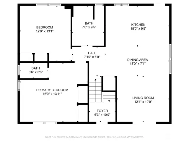 Upstairs Floorplan