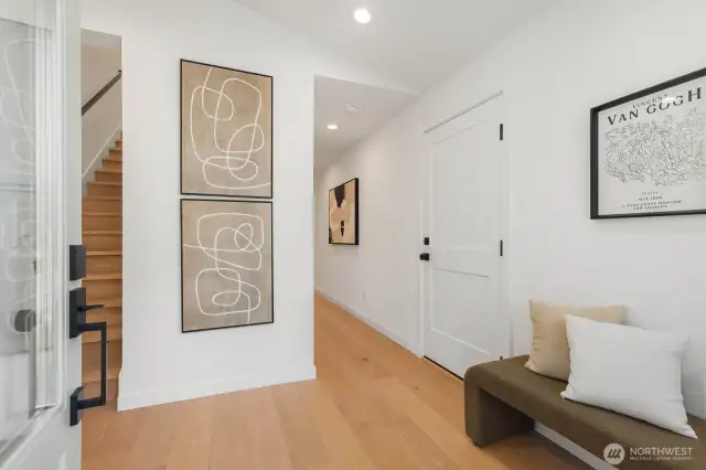 Entry welcomes you in