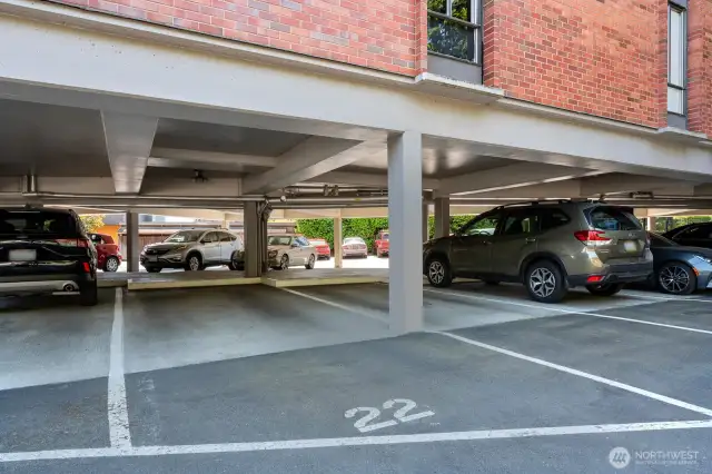 Carport parking place #22