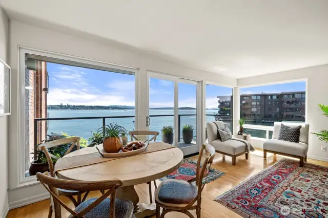 View from dining room