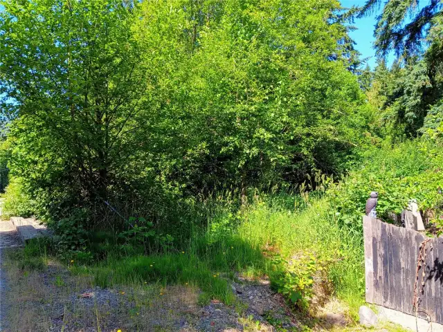 Property starts just past this neighbors fence line