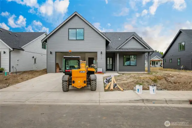 Actual home under construction - Big Rock, Nooksack
