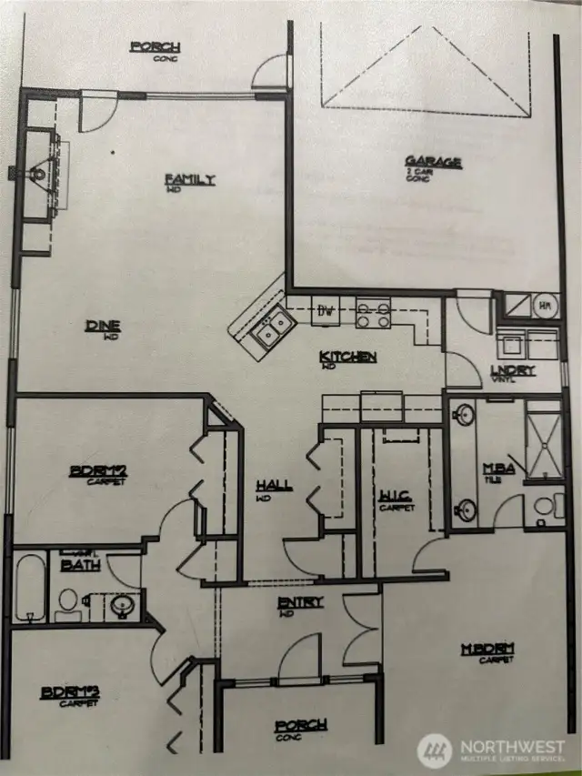 Thoughtfully laid out, this floor plan maximizes space and functionality—ideal for today’s lifestyle