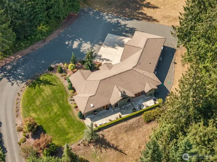 Aerial SE of Residence