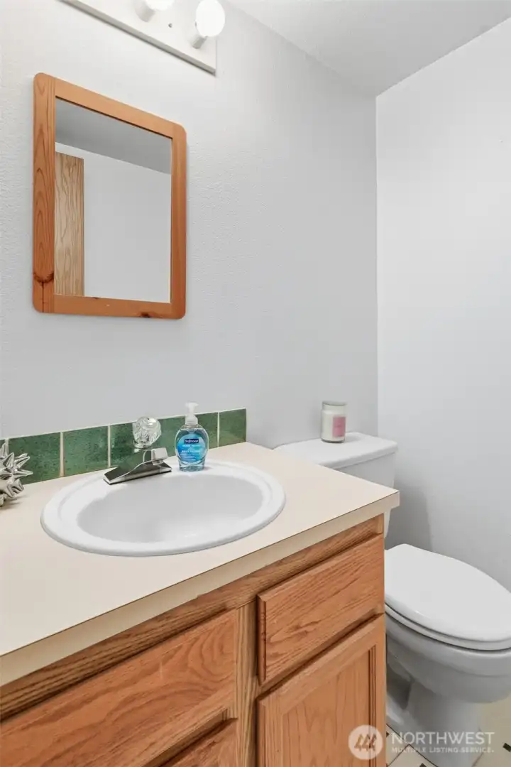 half bath on main level