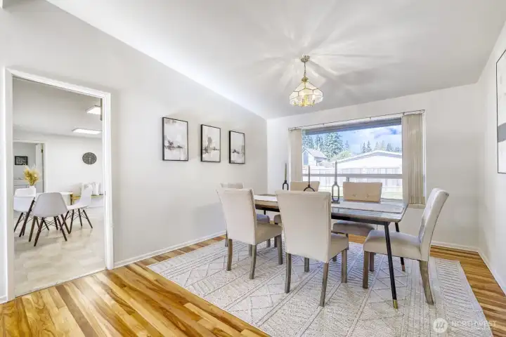 Large Dining room.