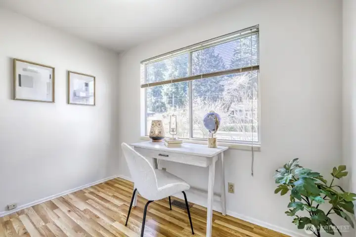 Bonus room off kitchen.