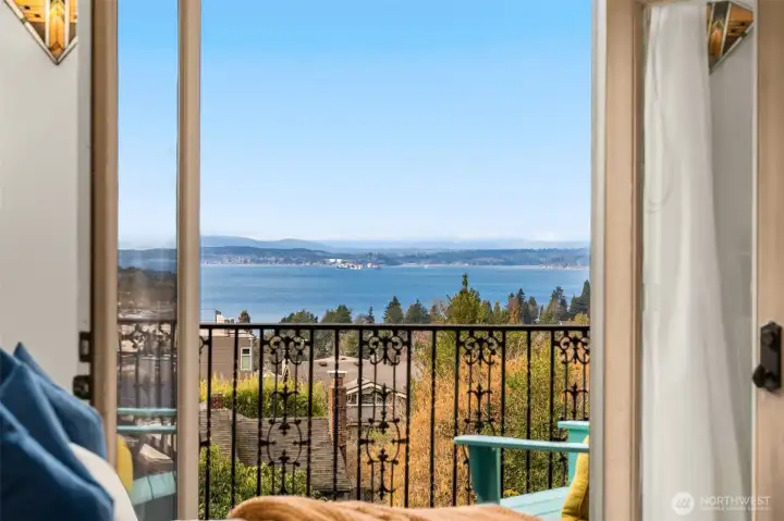 Stunning view from Primary suite