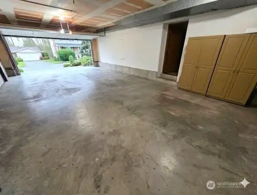 HUGE garage!