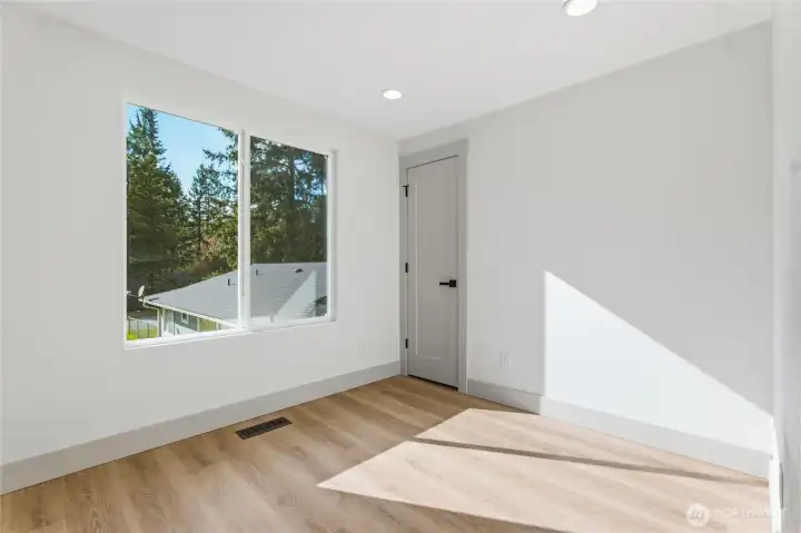 Bedroom #2 includes a walk in closet