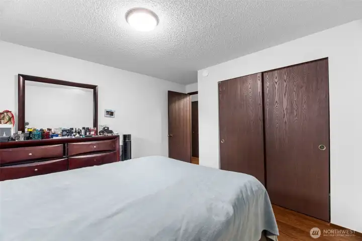 Unit 1074. Nice sized bedroom.