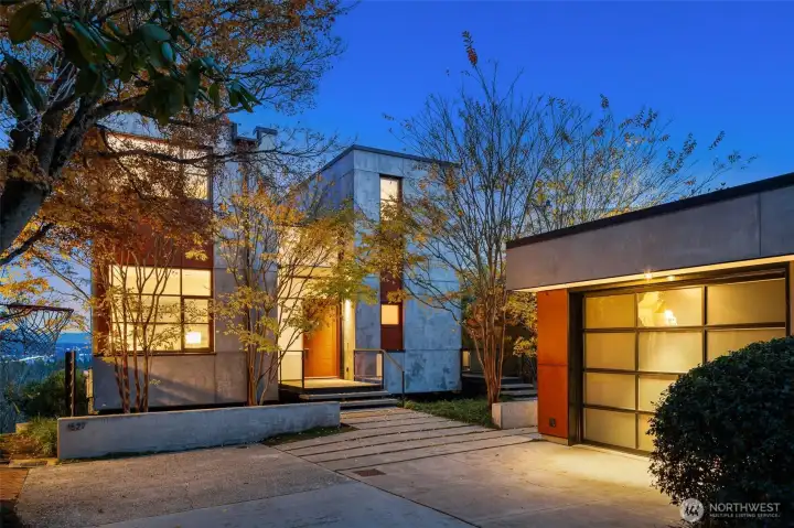 Privacy, views and sustainability were the design themes.