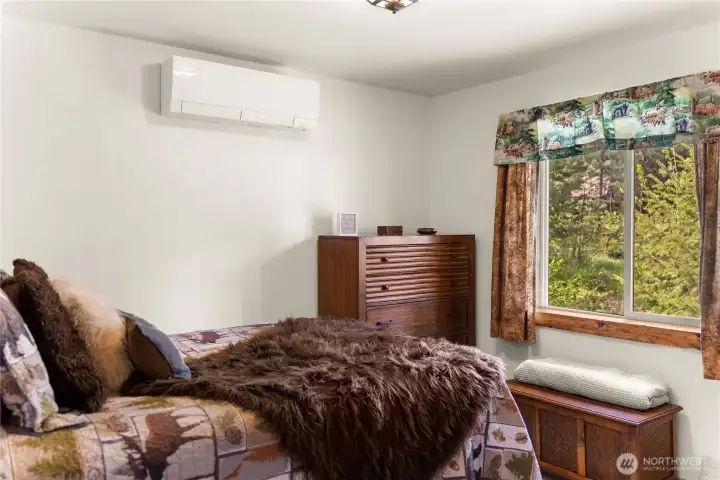 Indirect sunlight will peak through your window to the outdoors.