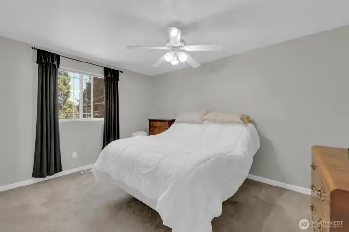 Second Bedroom on third floor.  See next photo for