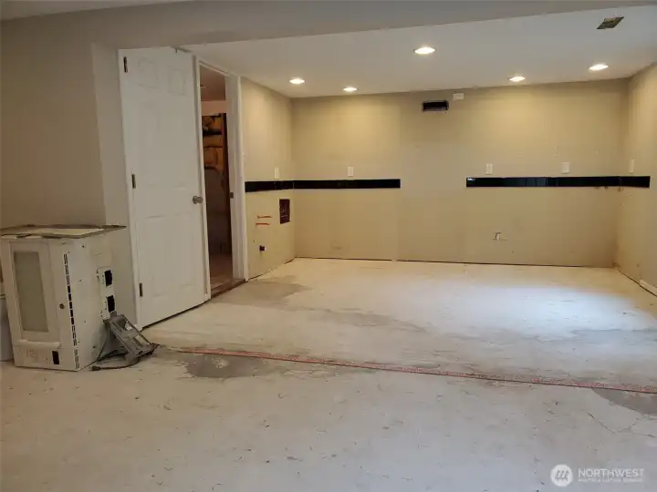 Unconditioned space, refer to Form 17 for more information.