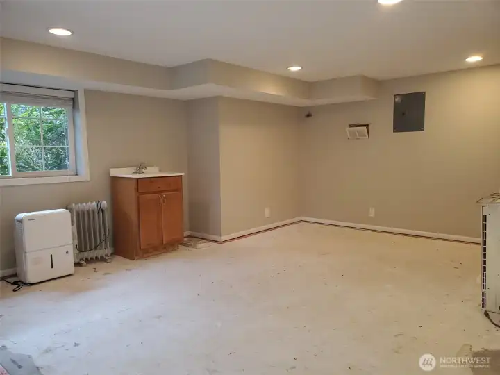 Unconditioned space, refer to Form 17 for more information.