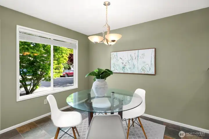 Open concept living/dining/kitchen