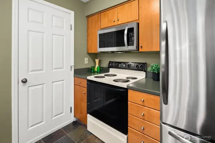 Open concept living/dining/kitchen