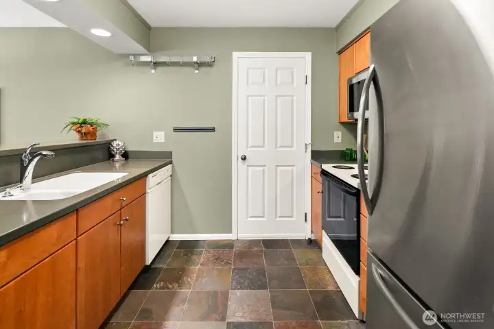Open concept living/dining/kitchen