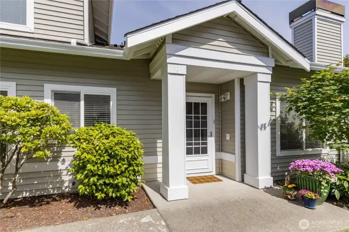 This beautiful condo is an end unit, offering more natural light than the interior units.