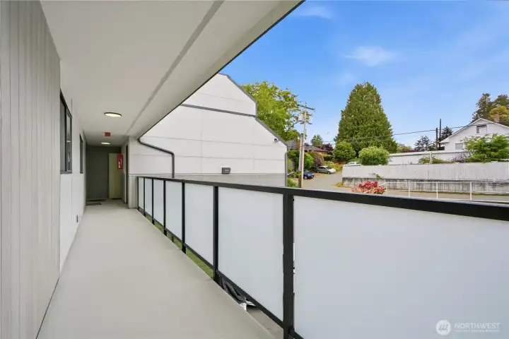 corridor, our unit is at the end of the corridor corridor, our unit is at the end of the corridor
