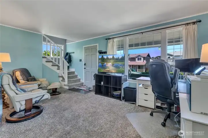 Large picture window