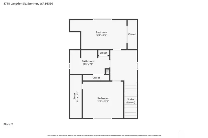 Second floor floorplan