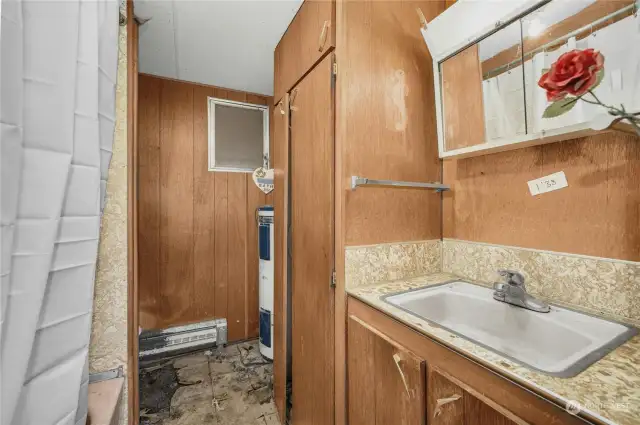 Bathroom could use some updates